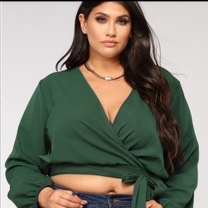 Fashion Nova Little White Lies Top